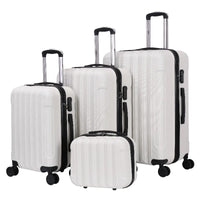 HKM-454483 ABS Lightweight Luggage Suitcase Set for Travel - Stylish and Durable Travel Cases