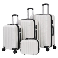 HKM-454483 ABS Lightweight Luggage Suitcase Set for Travel - Stylish and Durable Travel Cases