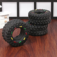 HKM-4545085 Small Audible Tire Toy for Dogs – Glue Material, 8 x 4 cm, Perfect for Pets