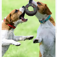 HKM-4545085 Small Audible Tire Toy for Dogs – Glue Material, 8 x 4 cm, Perfect for Pets