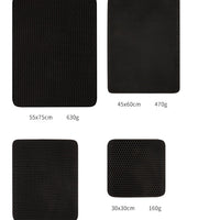 HKM-4546109 EVA Double Cat Litter Mat - Dirtproof, Easy to Clean, Cozy Environment for Cats