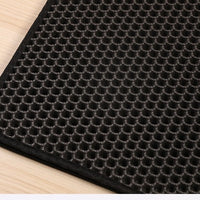 HKM-4546109 EVA Double Cat Litter Mat - Dirtproof, Easy to Clean, Cozy Environment for Cats