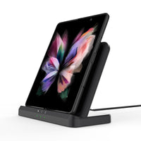 HKM-454803 3-in-1 Multifunctional Fast Wireless Charging Station - Black & White Options