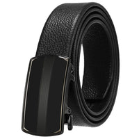 HKM-454803 Personalised Leather Men's Cowhide Belt with Custom Design Options