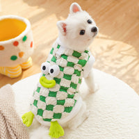 HKM-4548797 Cozy Double and Single Layer Pet Apparel for Dogs and Cats in Fun Colors