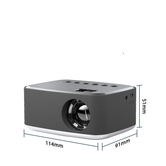 HKM-454931 New T20 Mini Home Projector with LED Technology - HD Resolution, Compact Size for Easy Portability