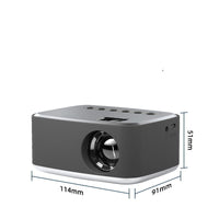 HKM-454931 New T20 Mini Home Projector with LED Technology - HD Resolution, Compact Size for Easy Portability