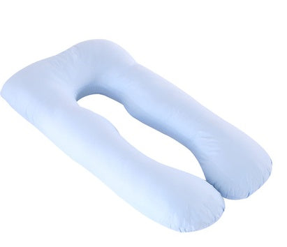 HKM-454931 U-Shaped Cotton Pregnancy Pillow with PP Cotton Inner Core, 70x130cm