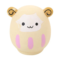HKM-4550845 Latex Sounding Toys for Pets - Cow, Elephant, Dog, Donkey Designs, 40g each