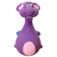 HKM-4550845 Latex Sounding Toys for Pets - Cow, Elephant, Dog, Donkey Designs, 40g each