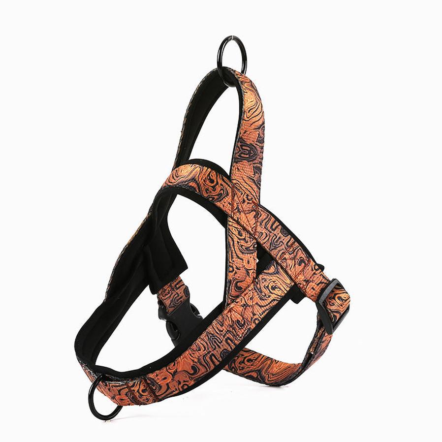 HKM-455123 Adjustable Nylon Dog Vest Harness with Hand-Held Rope Attachment - Multiple Colors Available