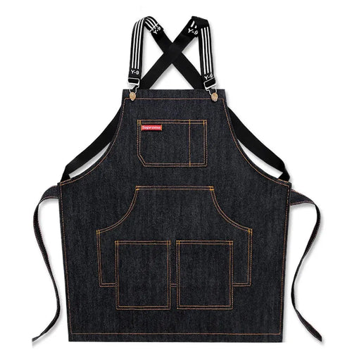 HKM-455123 Eco-Friendly Cowboy Apron for Men and Women - Versatile Work and Art Use