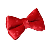 HKM-4551997 Red Heart Velvet Dog Bowknot Collar and Leash Set