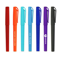 HKM-455379 Stylish Black Metal Ballpoint Pen with Customisable Logo for Business Promotions