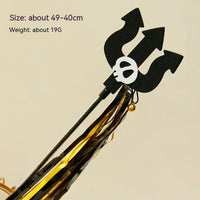 HKM-4554813 Lengthened Cat Teaser with Halloween Bell Tassel in Fun Designs