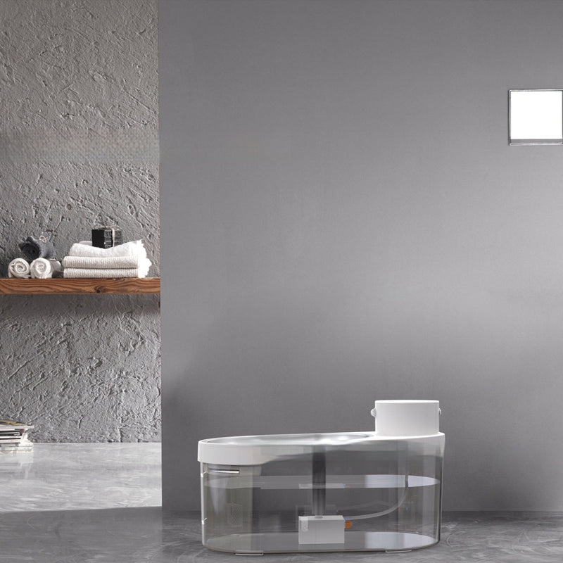 HKM-4555837 Wireless Stainless Steel Pet Water Dispenser with Battery and Electricity Separation for Dogs and Cats