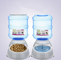 HKM-4555965 Automatic Pet Feeder and Water Dispenser for Cats and Dogs - Large Capacity, Removable and Washable Design