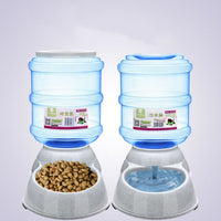 HKM-4555965 Automatic Pet Feeder and Water Dispenser for Cats and Dogs - Large Capacity, Removable and Washable Design
