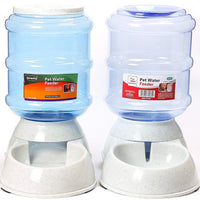 HKM-4555965 Automatic Pet Feeder and Water Dispenser for Cats and Dogs - Large Capacity, Removable and Washable Design
