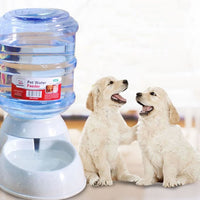 HKM-4555965 Automatic Pet Feeder and Water Dispenser for Cats and Dogs - Large Capacity, Removable and Washable Design