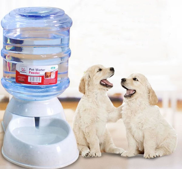 HKM-4555965 Automatic Pet Feeder and Water Dispenser for Cats and Dogs - Large Capacity, Removable and Washable Design