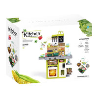 HKM-455699 Educational Pretend Play Kitchen Toy Set for Kids Aged 3-8 - Durable PC Plastic Material