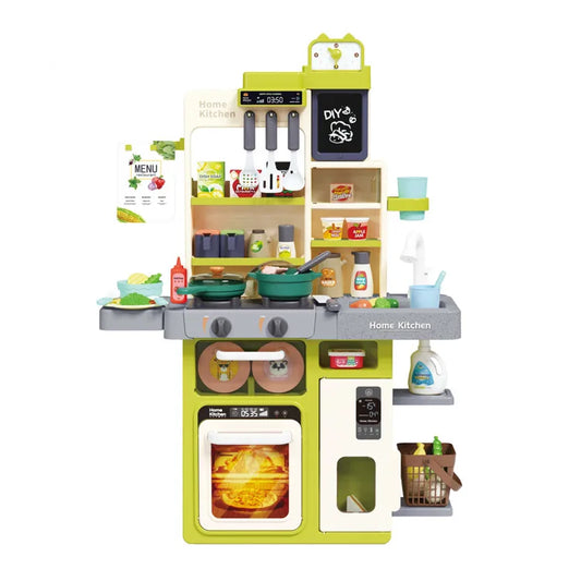 HKM-455699 Educational Pretend Play Kitchen Toy Set for Kids Aged 3-8 - Durable PC Plastic Material