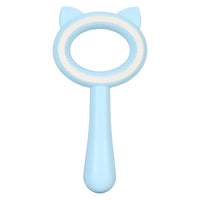 HKM-4557245 Double-Sided Pet Grooming Brush for Cats and Dogs with Comfortable Handle and Easy Clean Design