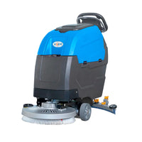 HKM-455827 20-Inch Floor Scrubber for Cleaning Rubber Flooring and Concrete Surfaces