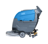 HKM-455827 20-Inch Floor Scrubber for Cleaning Rubber Flooring and Concrete Surfaces