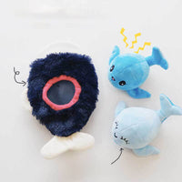 HKM-4558397 Plush Chew Toy with Sound and Food Hiding Feature for Dogs