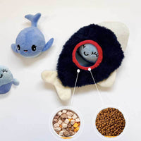 HKM-4558397 Plush Chew Toy with Sound and Food Hiding Feature for Dogs