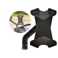 HKM-455955 Mobile Phone Navigation Bracket for Bicycle and Motorcycle - Fits 5 to 7.12 Inch Devices, Silicone and Metal Construction