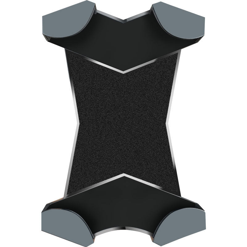 HKM-455955 Mobile Phone Navigation Bracket for Bicycle and Motorcycle - Fits 5 to 7.12 Inch Devices, Silicone and Metal Construction