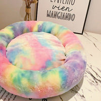 HKM-4559805 Cozy Cotton Pet Rainbow Nest for Cats and Dogs in Various Sizes