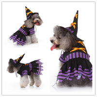 HKM-4559933 Festive Christmas Pet Skirt - Funny Polyester Outfit for All Pets
