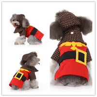 HKM-4559933 Festive Christmas Pet Skirt - Funny Polyester Outfit for All Pets