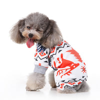 HKM-4559933 Festive Christmas Pet Skirt - Funny Polyester Outfit for All Pets