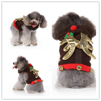 HKM-4559933 Festive Christmas Pet Skirt - Funny Polyester Outfit for All Pets