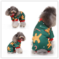 HKM-4559933 Festive Christmas Pet Skirt - Funny Polyester Outfit for All Pets