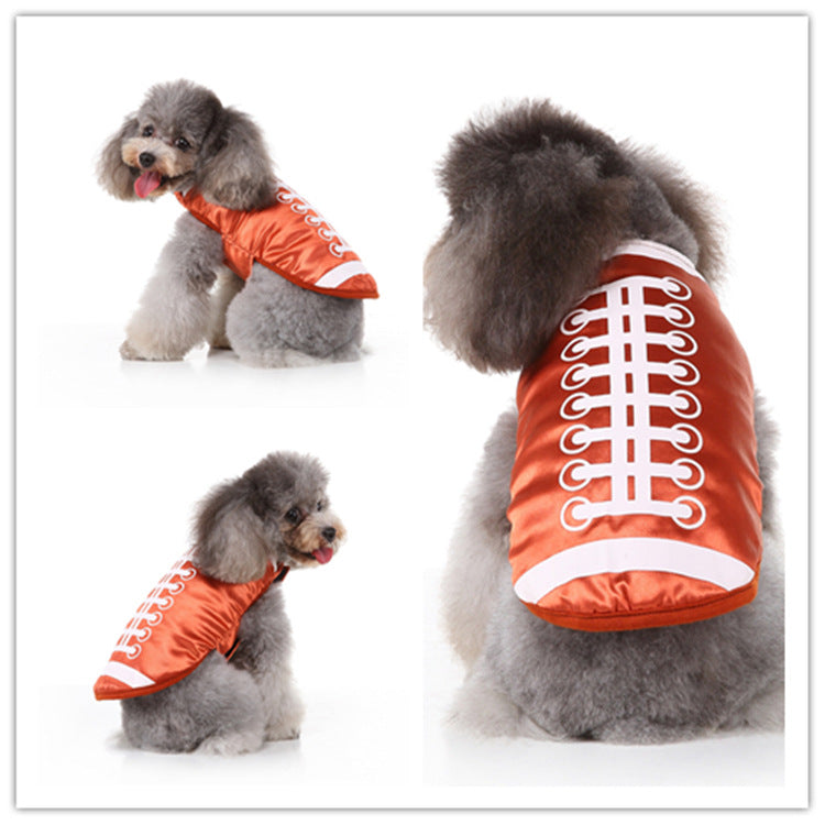 HKM-4559933 Festive Christmas Pet Skirt - Funny Polyester Outfit for All Pets
