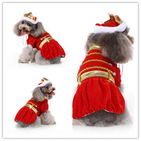 HKM-4559933 Festive Christmas Pet Skirt - Funny Polyester Outfit for All Pets