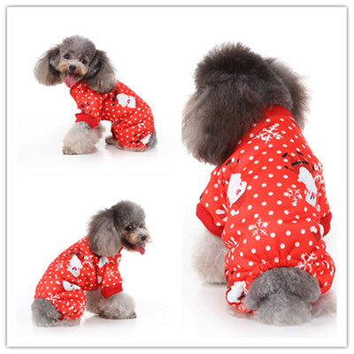 HKM-4559933 Festive Christmas Pet Skirt - Funny Polyester Outfit for All Pets