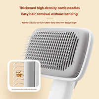 HKM-4561341 Pet Hair Removal Comb - ABS Material, Available in Black, White, and Green