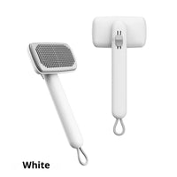 HKM-4561341 Pet Hair Removal Comb - ABS Material, Available in Black, White, and Green