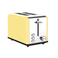 HKM-456147 Stainless Steel 2-Slice Electric Toaster with Built-in Grill for Home Use