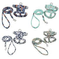 HKM-456275 Japanese Style Polyester Cat Lead with Chest Strap for Comfortable Walking