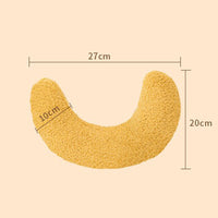 HKM-4563005 Ultra-Soft U-Shaped Cat Pillow with Adjustable Collar for Cervical Support and Comfort