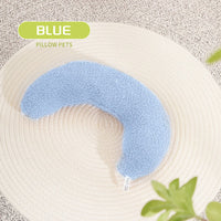 HKM-4563005 Ultra-Soft U-Shaped Cat Pillow with Adjustable Collar for Cervical Support and Comfort
