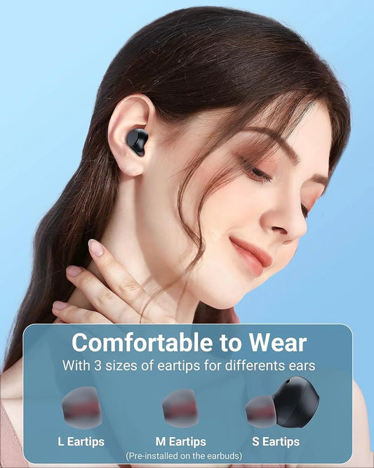 HKM-456403 Wireless In-Ear Earbuds with Hands-Free Capability - Perfect for On-the-Go Listening
